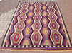 Vintage Handwoven Turkish Wool Rug 238cm x 175cm