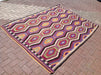 Vintage Handwoven Turkish Wool Rug 238cm x 175cm