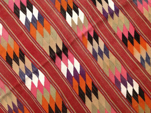Vintage Handwoven Turkish Wool Rug 246cm x 155cm