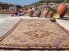 Vintage Handwoven Turkish Wool Rug 254cm x 142cm