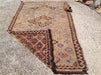 Vintage Handwoven Turkish Wool Rug 254cm x 142cm