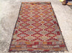 Vintage Handwoven Turkish Wool Rug 255cm x 142cm