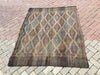 Vintage Handwoven Wool Rug 183cm x 145cm Central Turkey