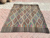 Vintage Handwoven Wool Rug 183cm x 145cm Central Turkey