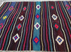 Vintage Handwoven Wool Rug 225 cm x 152 cm Central Turkey