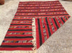 Vintage Handwoven Wool Rug 238cm x 177cm Central Turkey