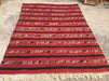 Vintage Handwoven Wool Rug 238cm x 177cm Central Turkey