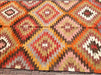 Vintage Handwoven Wool Rug 240cm x 138.5cm Central Turkey