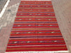Vintage Handwoven Wool Rug 264cm x 152cm Central Turkey