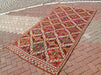 Vintage Handwoven Wool Rug 280cm x 150cm from Turkey
