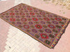 Vintage Handwoven Wool Rug 297cm x 165cm from Turkey