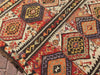 Vintage Handwoven Wool Rug 330cm x 142cm Unique Design