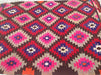 Vintage Handwoven Wool and Cotton Turkish Rug 269cm x 193cm