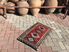 Vintage Handwoven Yahyali Turkish Rug 92cm x 49cm