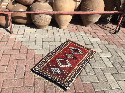 Vintage Handwoven Yahyali Turkish Rug 92cm x 49cm