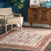 Vintage Inspired Beige Area Rug 120x180 cm