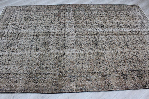 Tappeto turco vintage Isparta 180 cm x 265 cm annodato a mano