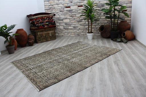 Tappeto turco vintage Isparta 180 cm x 265 cm annodato a mano