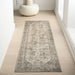 Vintage Jute-Blend Area Rug Dark Beige 152 cm x 244 cm