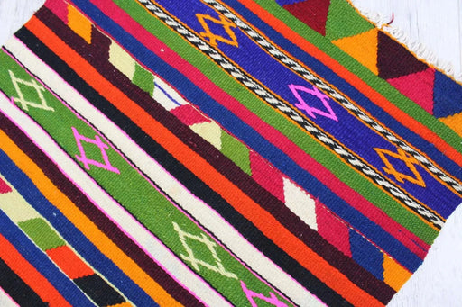 Vintage Kilim Rug 116cm x 69cm Turkish Design #228