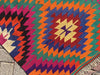 Vintage Kilim Rug 136cm x 83cm Western Turkey 45 Years Old
