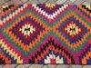 Vintage Kilim Rug 136cm x 83cm Western Turkey 45 Years Old