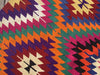 Vintage Kilim Rug 136cm x 83cm Western Turkey 45 Years Old