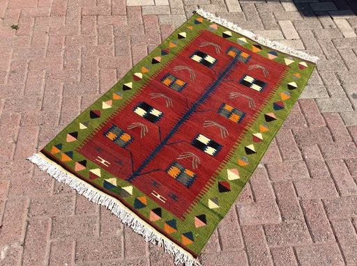Vintage Kilim Rug 138cm x 91cm Turkish House Decor