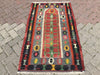 Vintage Kilim Rug 144cm x 99cm Handwoven Turkey Unique Design