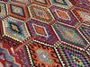 Vintage Kilim Rug 145Cm X 76Cm Hand Spun Wool Cotton