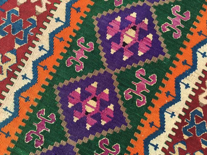 Vintage Kilim Rug 146cm x 94cm Handmade in Turkey