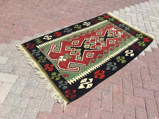 Vintage Kilim Rug 153cm x 98cm Handmade Turkey