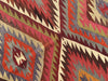 Vintage Kilim Rug 156cm x 122cm Turkish Handwoven Design