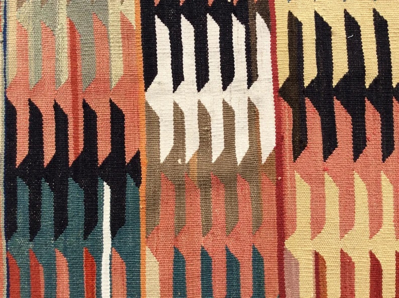 Vintage Kilim Rug 204cm x 132cm Hand Made From Turkey