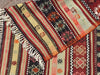 Vintage Kilim Rug 214cm x 122cm Handwoven Wool Turkey