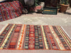 Vintage Kilim Rug 214cm x 122cm Handwoven Wool Turkey