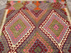 Vintage Kilim Rug 220cm x 135cm Hand Spun Wool Cotton