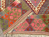 Vintage Kilim Rug 220cm x 135cm Hand Spun Wool Cotton