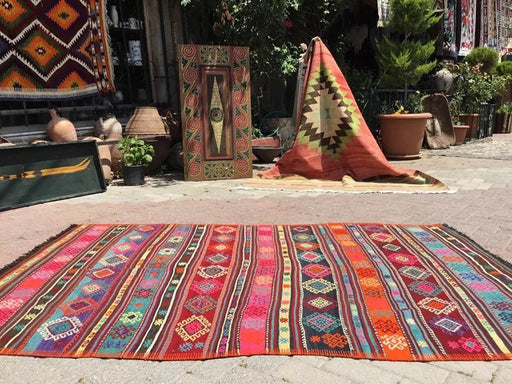 Vintage Kilim Rug 230cm x 146cm Western Turkey