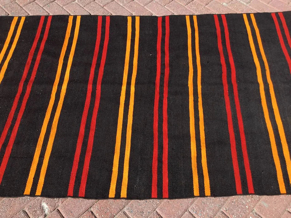 Vintage Kilim Rug 235cm x 121cm From Western Turkey