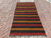 Vintage Kilim Rug 235cm x 121cm From Western Turkey