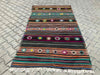 Vintage Kilim Rug 236cm x 135cm Handmade Wool Western Turkey