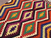 Vintage Kilim Rug 242 cm x 133 cm Hand Spun Wool