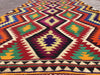 Vintage Kilim Rug 242 cm x 133 cm Hand Spun Wool