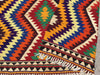 Vintage Kilim Rug 242 cm x 133 cm Hand Spun Wool
