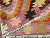 Vintage Kilim Rug 245cm x 178cm Hand Made Wool Cotton
