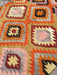 Vintage Kilim Rug 245cm x 178cm Hand Made Wool Cotton
