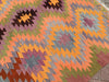 Vintage Kilim Rug 248x180 cm Hand Spun Wool Cotton