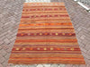 Vintage Kilim Rug 251cm x 147cm From Turkey