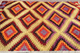 Vintage Kilim Rug 257 cm x 170 cm Handcrafted Wool Cotton